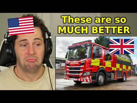 American Reacts to UK Emergency Vehicles Responding