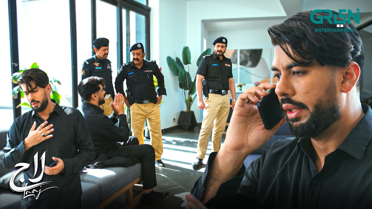 Police Ki Aankhon Mein Dhool Jhonk Di | Aiza Awan - Syed Jibran - Sachal Afzal | Laaj | Green TV
