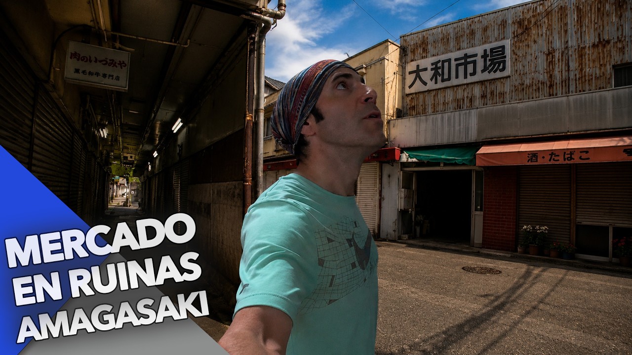 EXPLORANDO EL JAPÓN QUE DESAPARECIÓ HACE 50 AÑOS - ANTIGUO MERCADO NISHIOOSHIMA ICHIBA EN AMAGASAKI