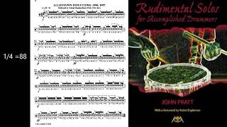 Allentown Inductions 1990;1997 by John Pratt -Rudimental Play Along with Rick Series