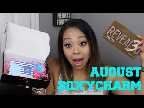 AMAZING AUGUST BOXYCHARM UN-BOXING | MommyTipsByCole Video