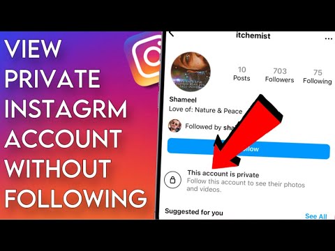 How To View Private Instagram Account Without Following | Android/iOS