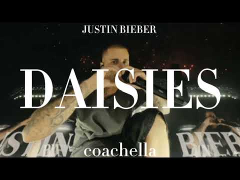 Justin Bieber - DAISIES Audio live performance at coachella 2026 week 1