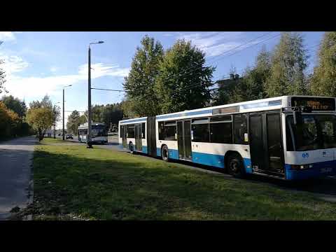Neoplan N4021td #2263 i Solaris Trollino 12M #3025