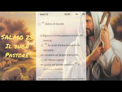 SALMO 23 - Il Buon Pastore. Canto di fiducia.