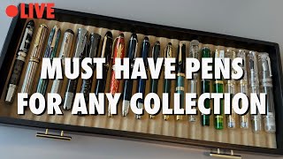 [LIVE] The Grail Shortlist 2025: Pens That Belong in Any Collection | Montblanc GvFC, Pilot etc.