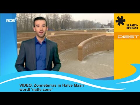 Provinciedomein Halve Maan vervangt zonneterras door 'natte zone'