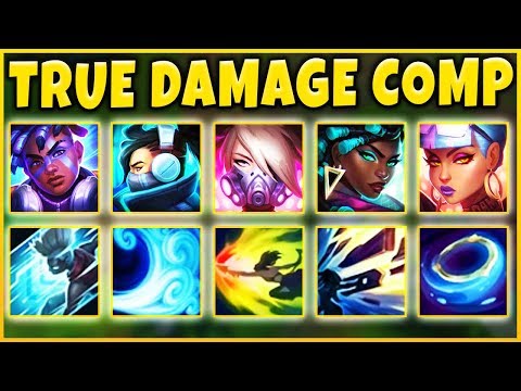 *TRUE DAMAGE GROUP* FIVE NEW LEGENDARY SKINS (BETTER THAN K/DA) - League of Legends