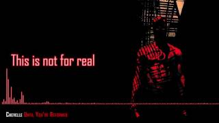 [Daredevil] Chevelle - Until You&#39;re Reformed (Full lyrics)