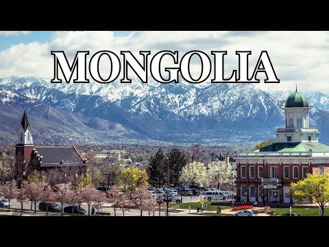 Flying Over Mongolia in 4K UHD - Relaxing Music & Breathtaking Nature Scenes