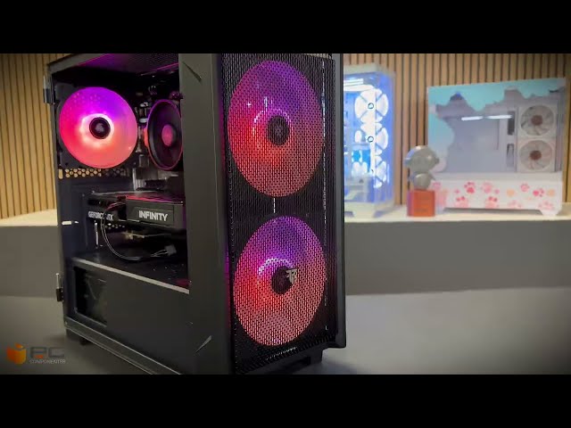 PcCom Lite AMD Ryzen 5 5500 / 16GB / 500GB SSD / RTX 5060 video