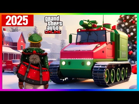 GTA ONLINE NEW CHRISTMAS VEHICLE, Snow Release, EVENTS, Money, OUTFITS Glitch (GTA5 DLC Update 2025)