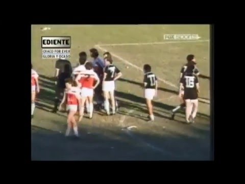 Chaco For Ever 1 - Lanús 0 (Nacional B 1988/1989)