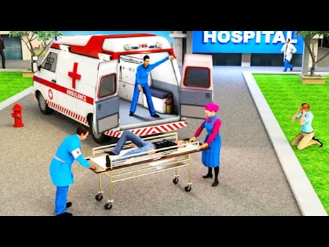 Police City Ambulance Rescue Emergency Driving - 911 Ambulance - Android Gameplay #1