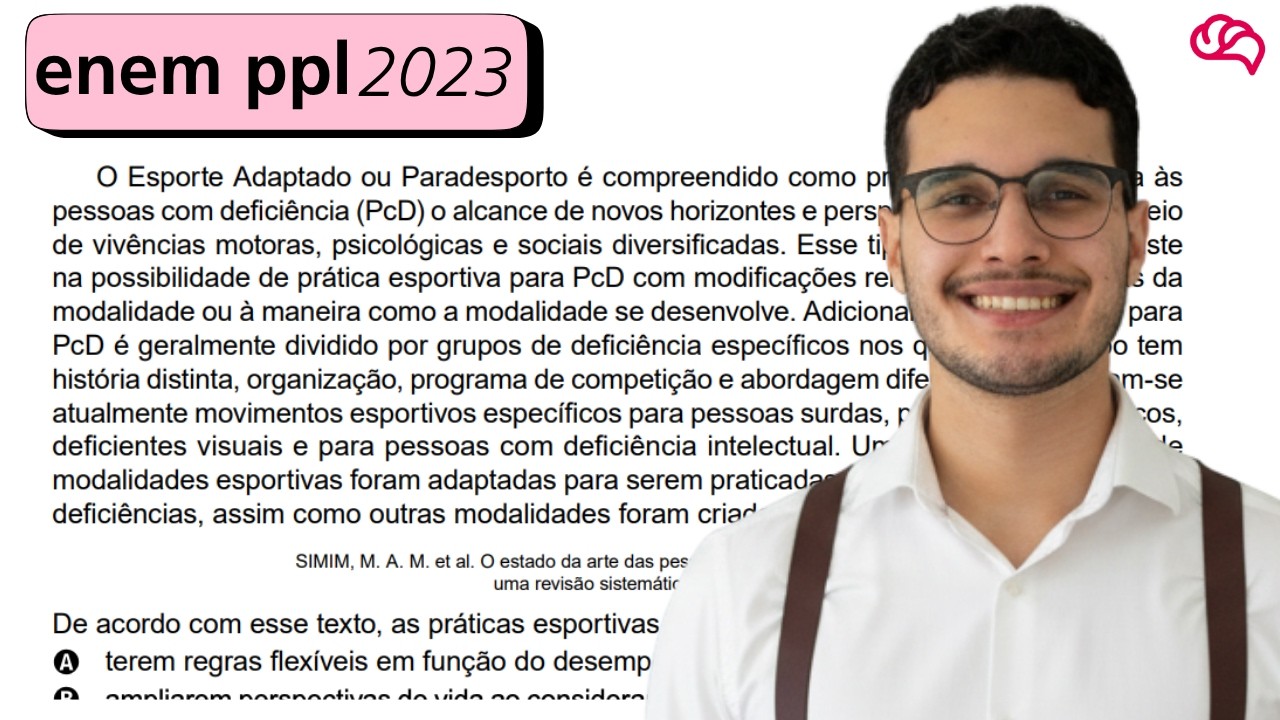 Resolução em Vídeo — Questão 12 ENEM 2023 PPL