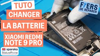 Comment changer la batterie d\'un Xiaomi redmi note 9 pro