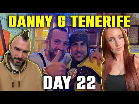DANNY G IN TENERIFE 2025 "DAY 22" with HEDGEHOG MAN