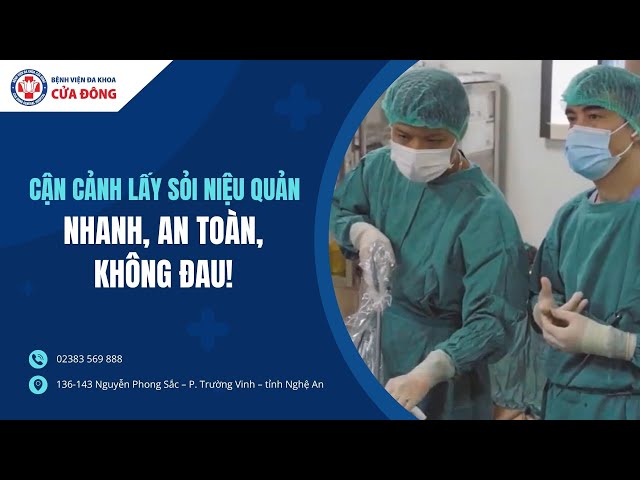 Cận cảnh: Phẫu thuật nội soi sau phúc mạc lấy sỏi niệu quản 