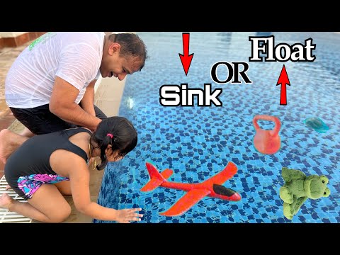 Sink or Float with Nafeesa and Daddy - Cool Science Experiment for Kids