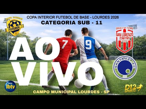 AO VIVO COM IMAGENS - E.F SAN LORENZO X SANTA FE F.C - SUB 11