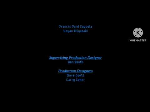 The Little MoonFlower (1989) Credit Board #1