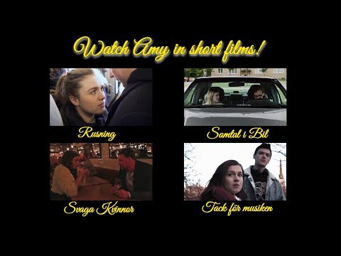 Titta på Amy i kortfilmer! | Watch Amy in short films!