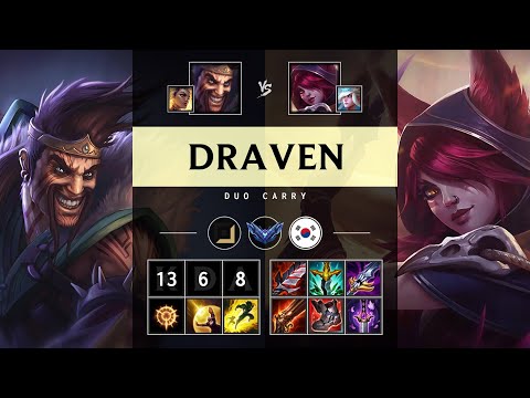 Draven ADC vs Xayah: Unstoppable - KR Diamond Patch 25.S1.1