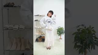 【lookbook】田﨑さくらの１週間コーデ🌸【春服ファッション】 #Shorts