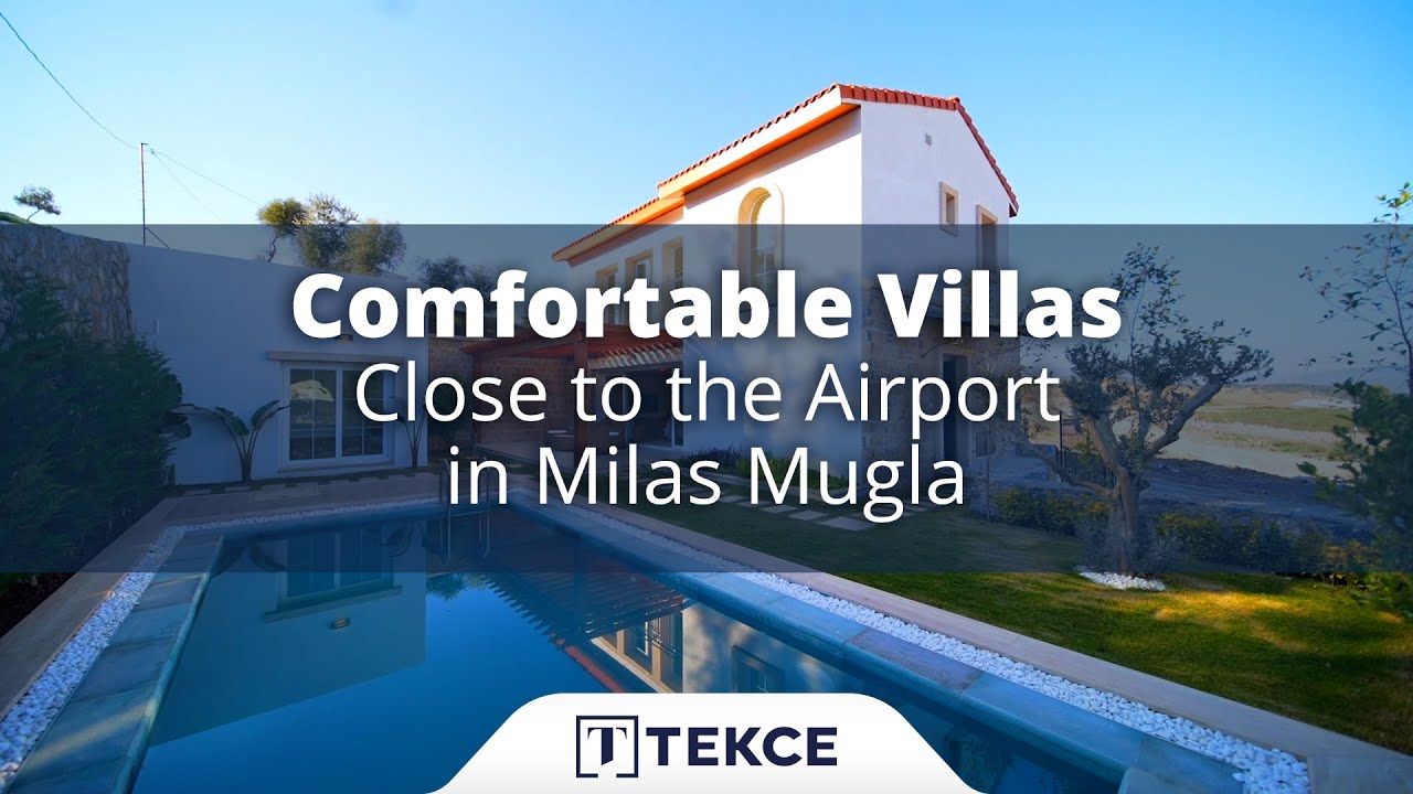 Villas Mitoyennes Proche de l’Aéroport à Mugla Milas