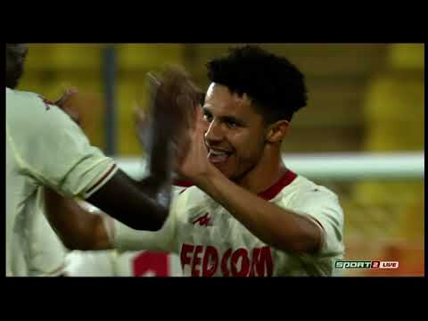 UEFA Champions League. S. Diop goal (Monaco 3:1 Sparta)