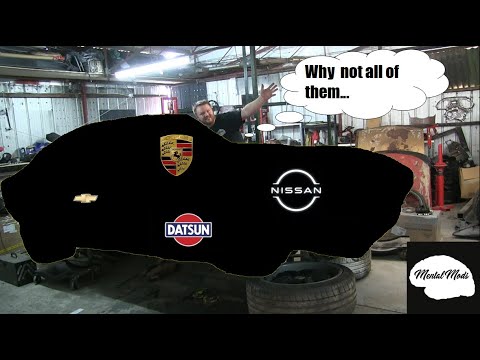 Old Datsun 240z / Fairlady Z build meets newer Nissan Silvia, Skyline, 350z, Q45, LS and Porsche