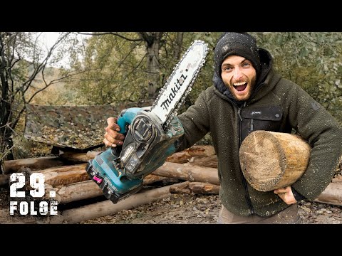 Das BLOCKHAUS wächst endlich weiter! | Tag 29/100 autark