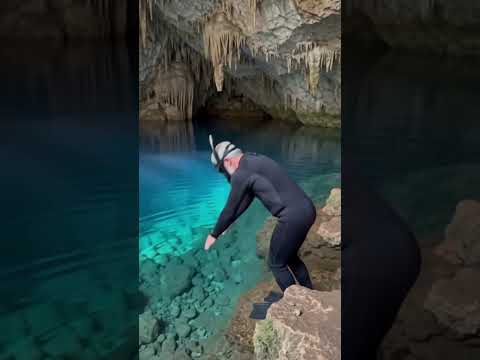 Mergulhando nas águas de bonito Mato Grosso do Sul Brasil #bonito #foryou #fyp #fypyoutube #fy