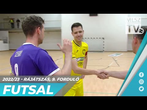 ELTE-BEAC – Újpest FC | 6-6 | Férfi Futsal NB I | Rájátszás 9. forduló | MLSZTV
