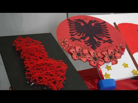 Shkolla ‘’Hasan Prishtina’’klasa 2D                                    Kjo eshte dita jone shqiperi!