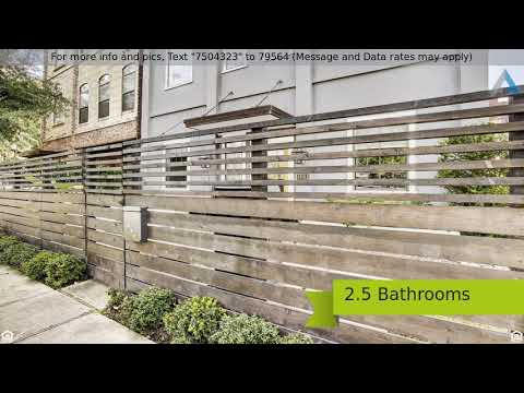 Priced at $564,900 - 1401 Maryland B, Houston, TX 77006