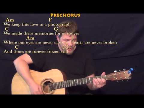 Photograph (Ed Sheeran) Strum Guitar Cover Lesson in C with Chords/Lyrics #photograph #edsheeran