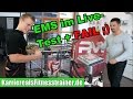 Tim Unter Strom Schockierendes Live EMS Training FAIL Während Dem Training VLOG