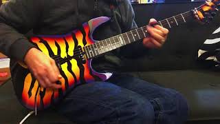Video thumbnail for ESP LTD GL-200SBT George Lynch Purple Tigerburst through HX Stomp by 121212 Guitars