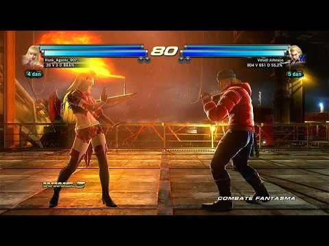 91_7 Lili y Asuka ryona (Dante sk17) vs Steve y Paul - Tekken Tag 2 - PS3 Offline