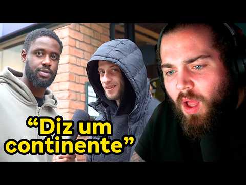 As pessoas não sabem responder perguntas básicas...