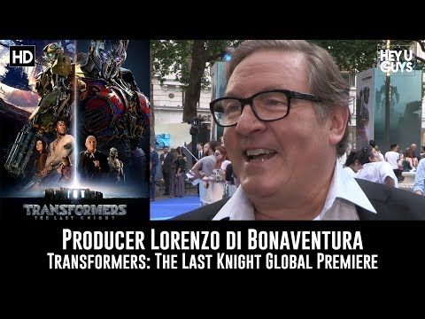 Transformers: The Last Knight Premiere Interview - Producer Lorenzo di Bonaventura
