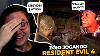 Alan reagindo ao Zóio jogando Resident Evil 4 - Toma seu mardito