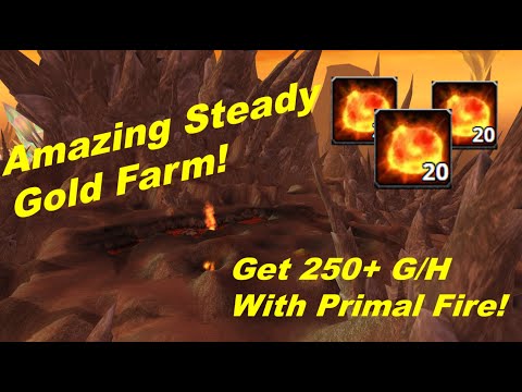 Farming 5 HOURS of PRIMAL FIRE in Blade's Edge Mountains | WoW TBC Classic Primal Fire Gold Farm