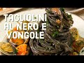 Spaghetti Al Nero Di Seppia Con Vongole