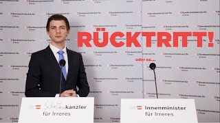 ENDLICH "RÜCKTRITT"! Die erste Pressekonferenz danach mit Schattenbasti & Schmähhammer