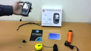 Рыбопоисковый эхолот jj-connect fisherman 220 duo ice edition