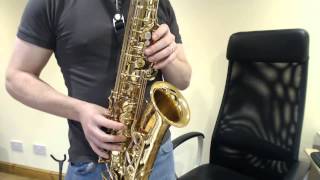 How to play Somebody that I Used to Know by Gotye on Saxophone (Saxophone Lesson PS102)