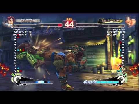 Ginger 2517 [T.Hawk] Vs Golden_Harvest [Dee Jay] SSF4 AE Japanese Online Ranked Matches - PSN