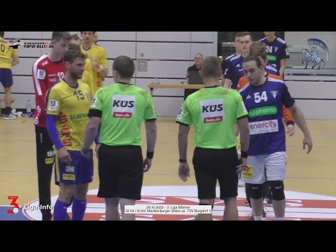 32:34 (16:20) Mecklenburger Stiere vs. TSV Burgdorf II - 29.10.2022